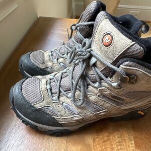 Merrell Moab 2 Mid Waterproof Hiking Trail Boots Granite size 8